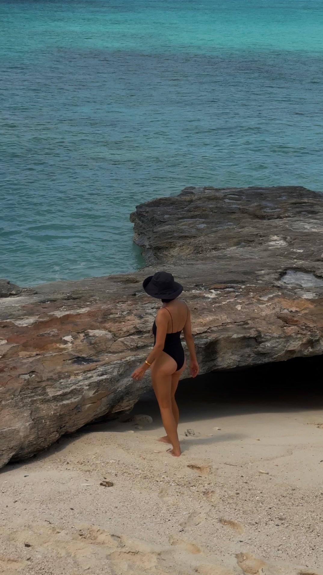 Instagram post by @jules.jacobson for Away. Caption reads: what I packed for our first trip with a baby,....