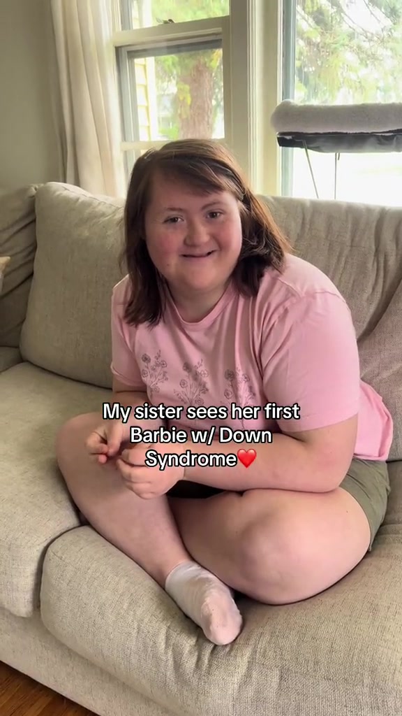 TikTok post by @sar_carolyn for Barbie. Caption reads: One of my favorite videos ever❤️ @barbie....