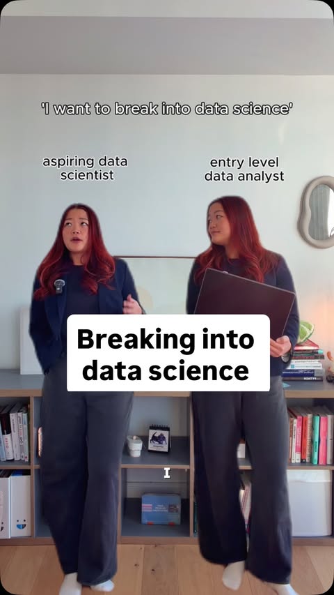 Instagram post by @maggieindata for Coursera. Caption reads: #CourseraPartner You don’t need to have it all....