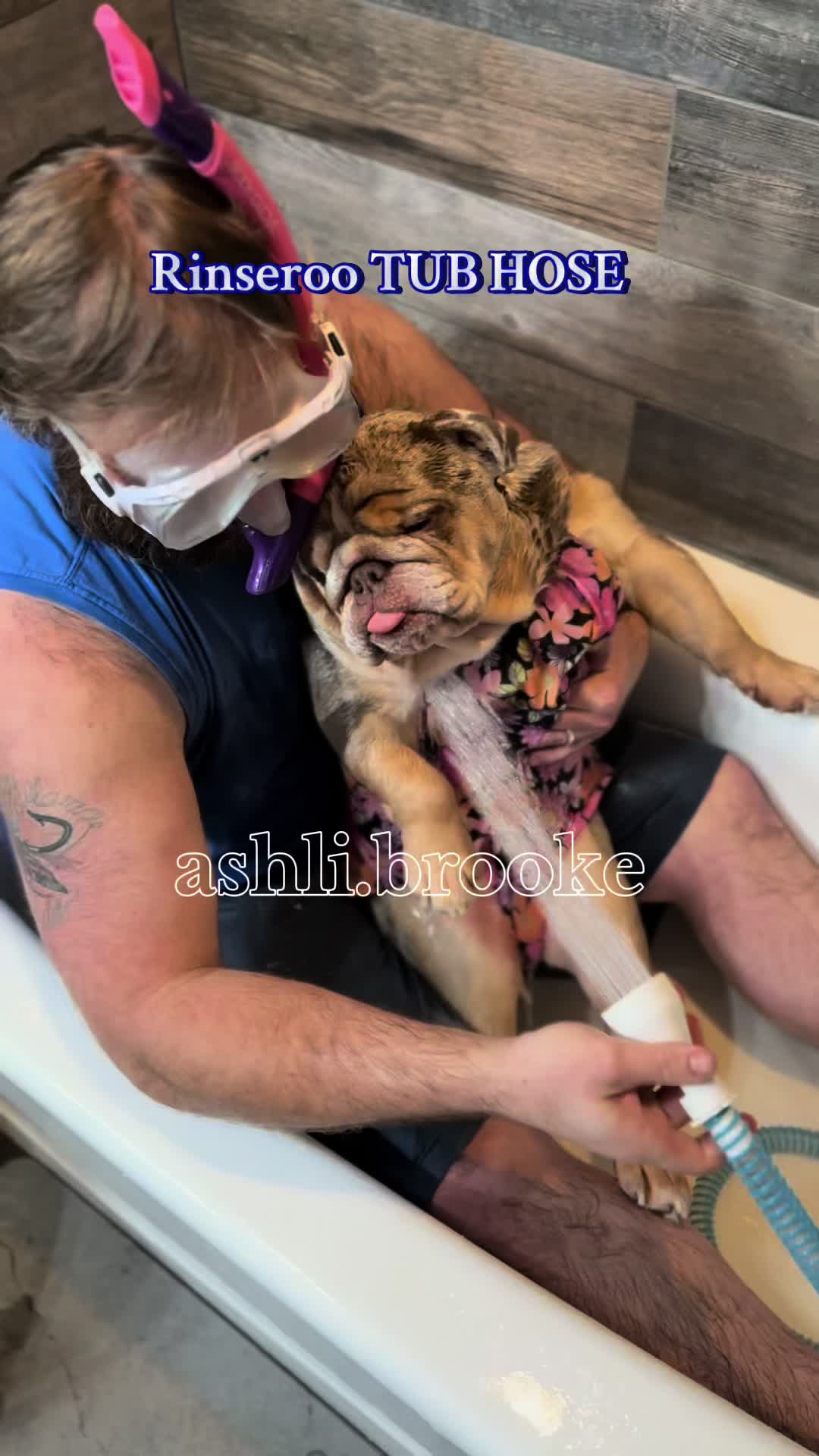 TikTok post by @ashli.brooke for Rinseroo. Caption reads: [...] your loved ones with ease, with the....