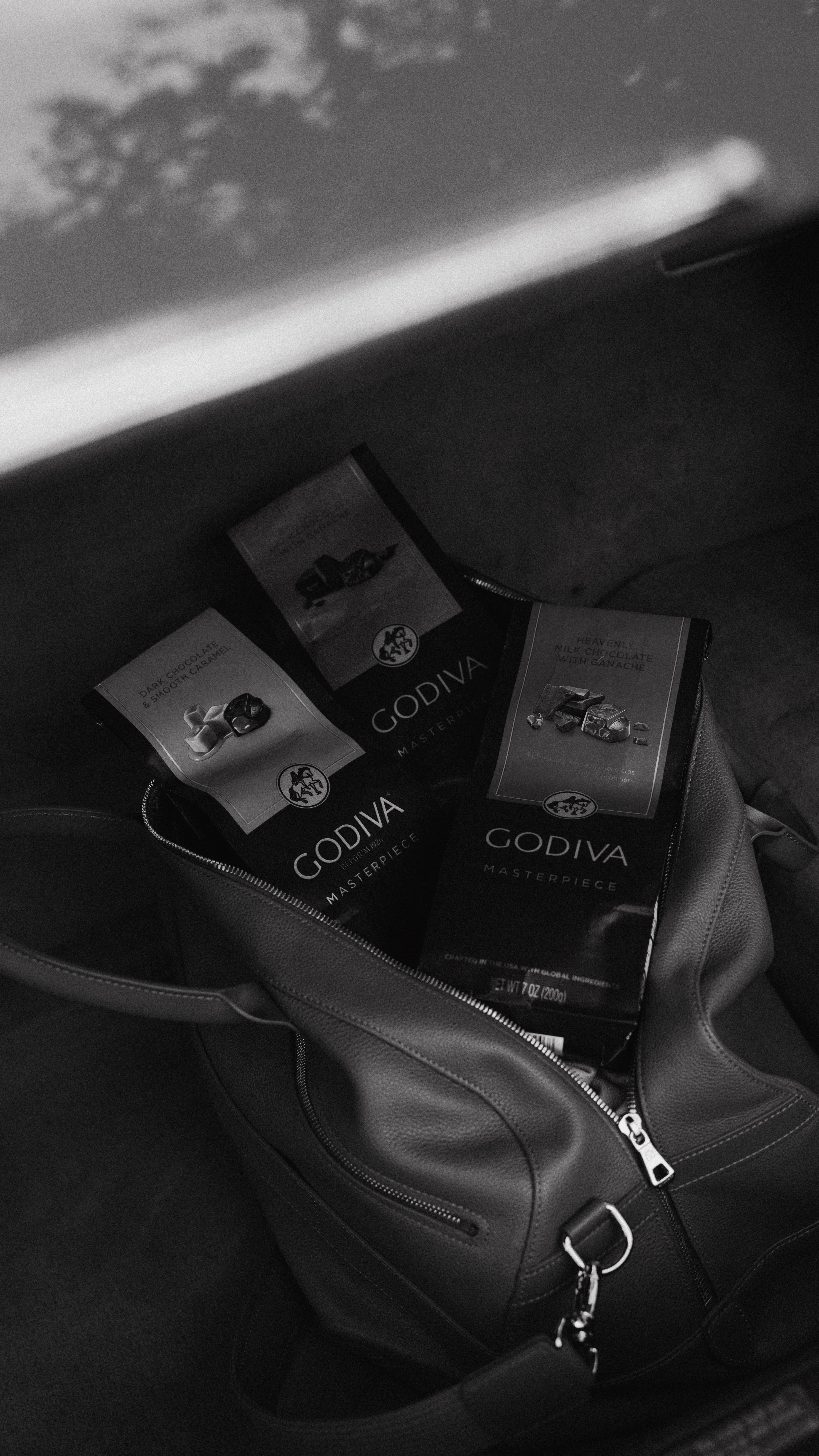 Instagram post by @krystal_bick for Godiva. Caption reads: Sometimes, the most beautiful masterpiece isn’t....