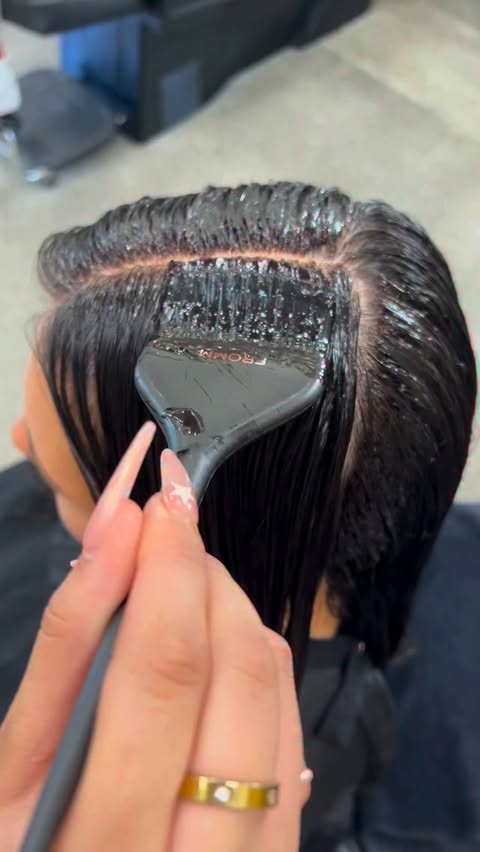 Instagram post by @hairbystevie for Joico. Caption reads: [...] collection, this is PERFECT for fall!....