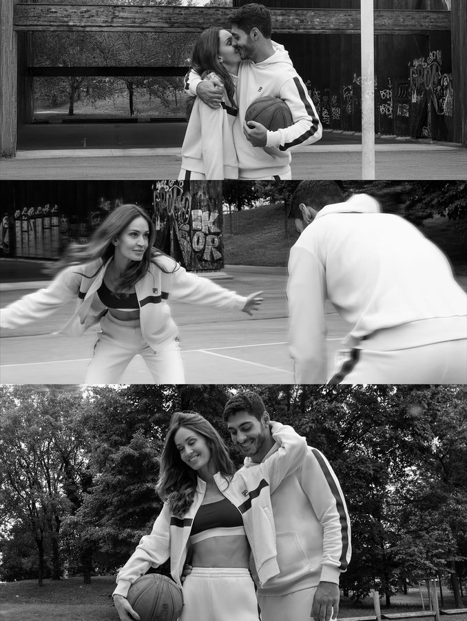 Instagram post by @tommynapolitano17 for FILA. Caption reads: #outnow #campaign for @yamamayofficial @filaeurope....