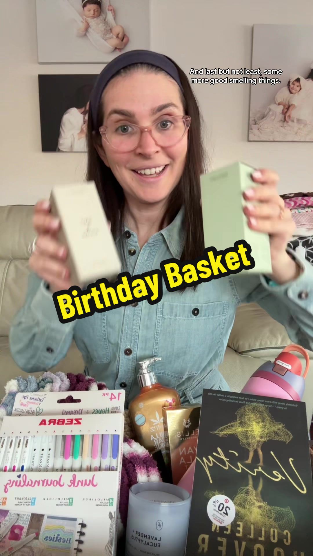 TikTok post by @miriamezagui for Hempz. Caption reads: [...] & STONE threshold @Ellis Brooklyn @Colleen....