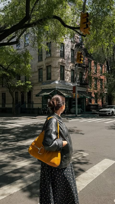 Instagram post by @greykins for Adobe Photoshop Lightroom. Caption reads: nothing better than a summer day in new york with....