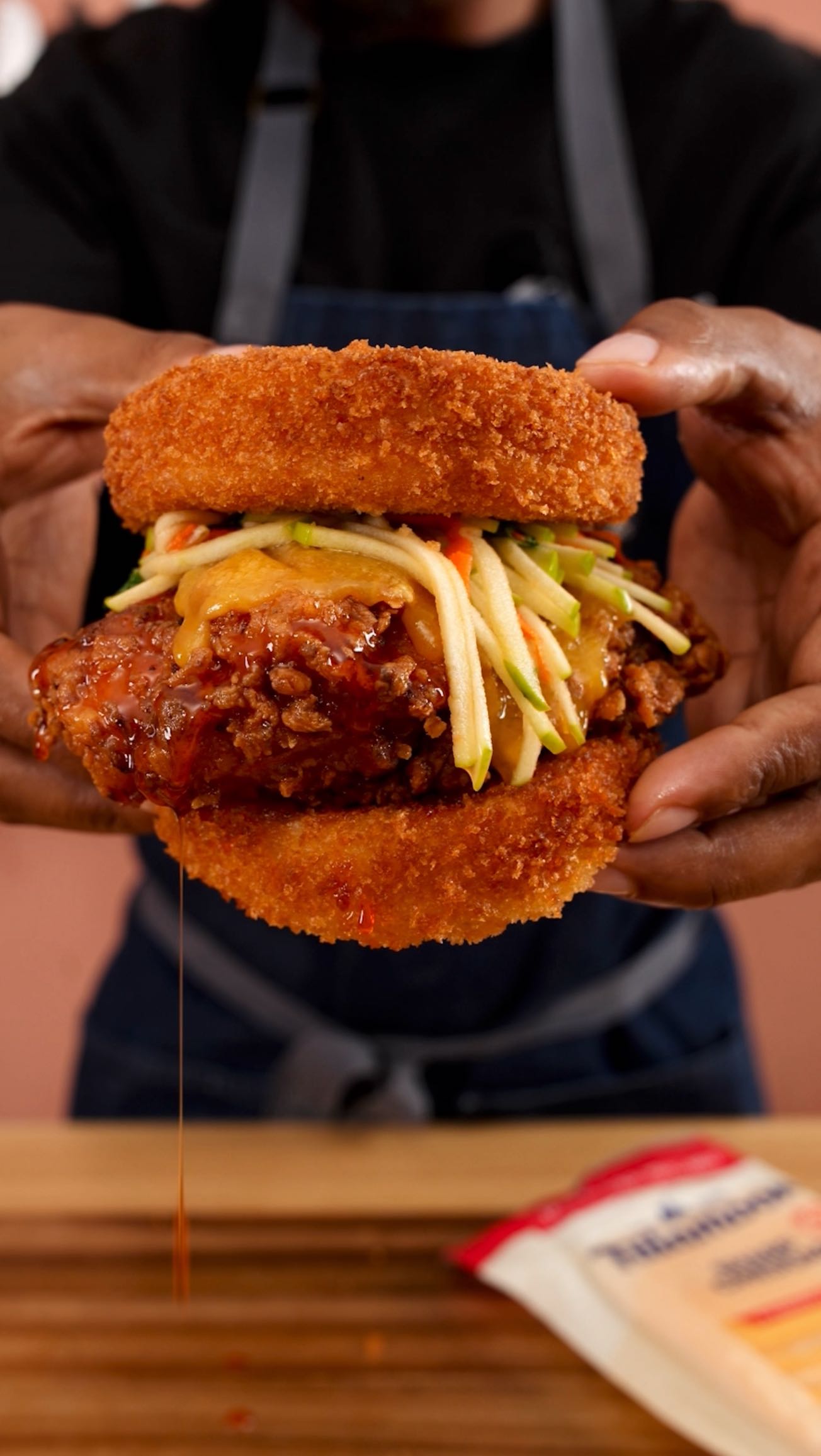 Instagram post by @brandongouveia for Tillamook. Caption reads: Is it a sandwich? Well yes it takes comfort food....