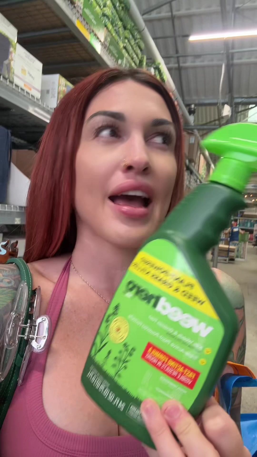 TikTok post by @kyliexpark for BugMD. Caption reads: [...] find @Bug MD at your local @Walmart !....