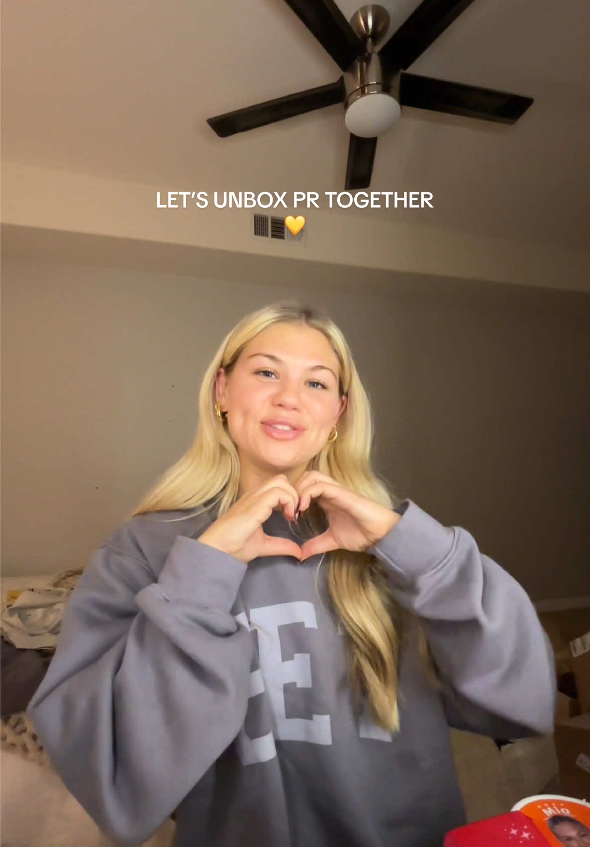 TikTok post by @miahowerton for Kosas. Caption reads: luckiest girl ever thanks to u guys 💌 stay till....