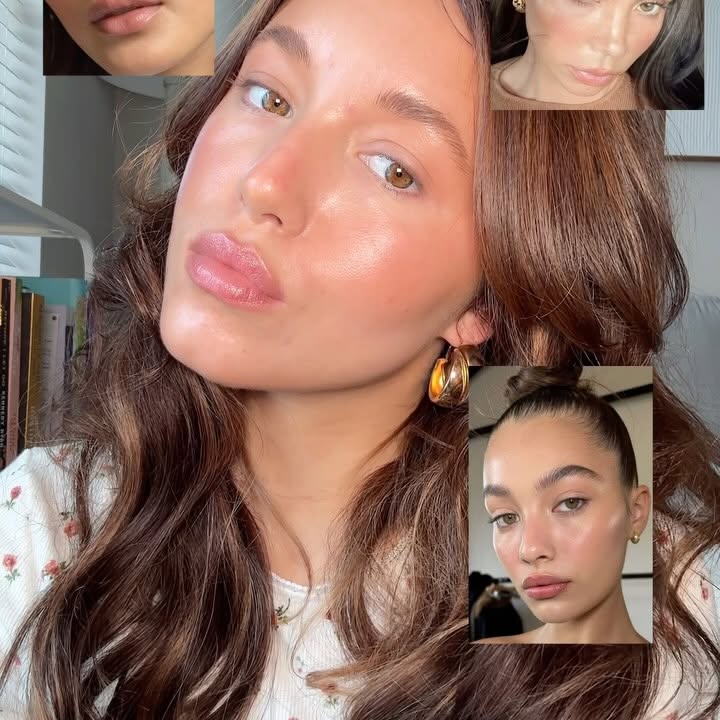 Instagram post by @amberdowty_ for Milani Cosmetics. Caption reads: [...] makeup routine with @milanicosmetics....