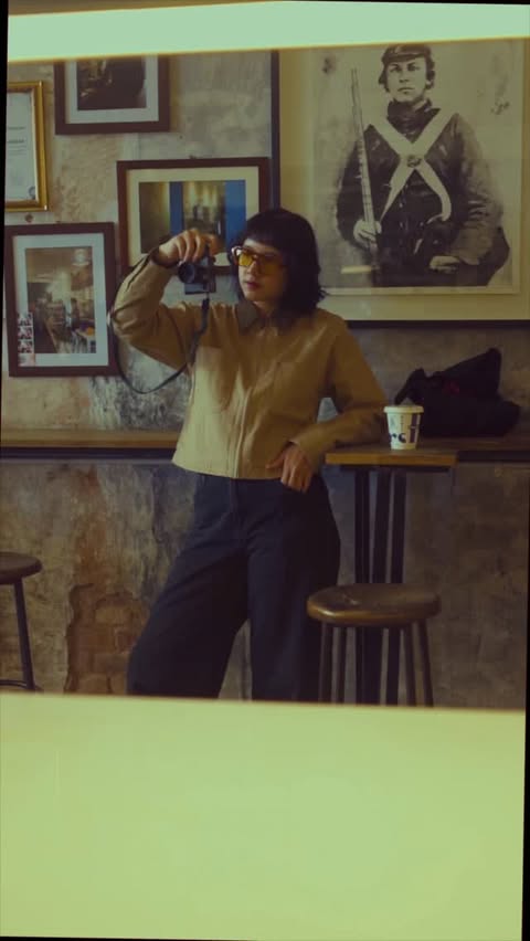 Instagram post by @laras___ for Fujifilm. Caption reads: [...] where the magic usually hides 🪄⋆｡ °✩

With....