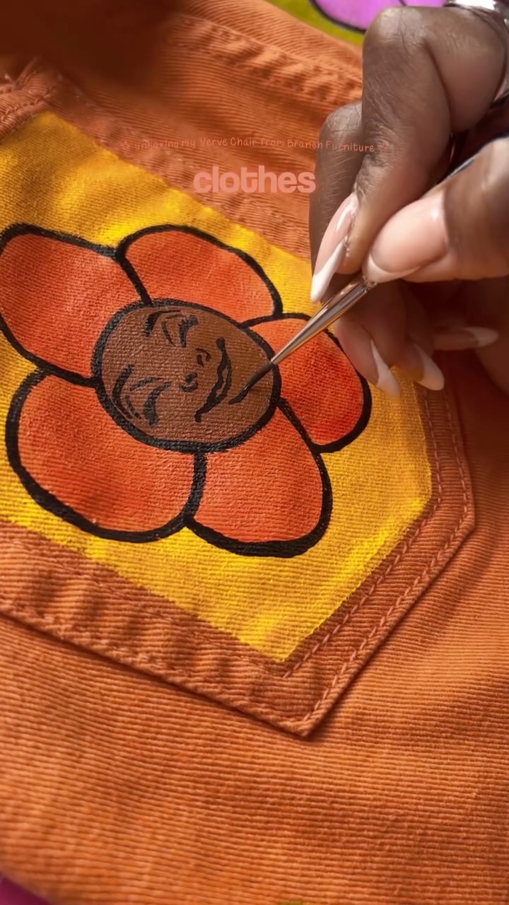 Instagram post by @oliviaellis.studio for Branch Furniture. Caption reads: [...] latest studio upgrade courtesy of....