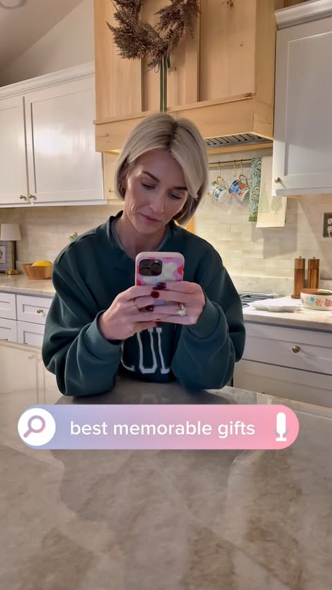 Instagram post by @marycaitlynkirkland for Mixbook. Caption reads: #ad I love this @mixbook gift idea. This would be....