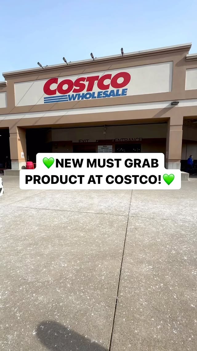Instagram post by @costcodeals for Repurpose. Caption reads: [...] MUST GRAB PRODUCT AT COSTCO!💚

🙌 NEW....