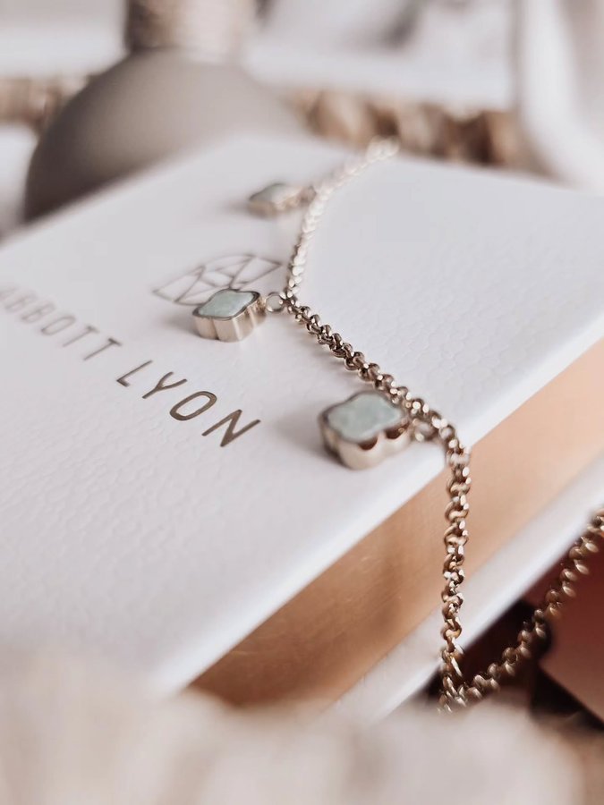 Instagram post by @mama_2_lola_priya for Abbott Lyon. Caption reads: Admiring my cosy tray featuring my @abbottlyon....