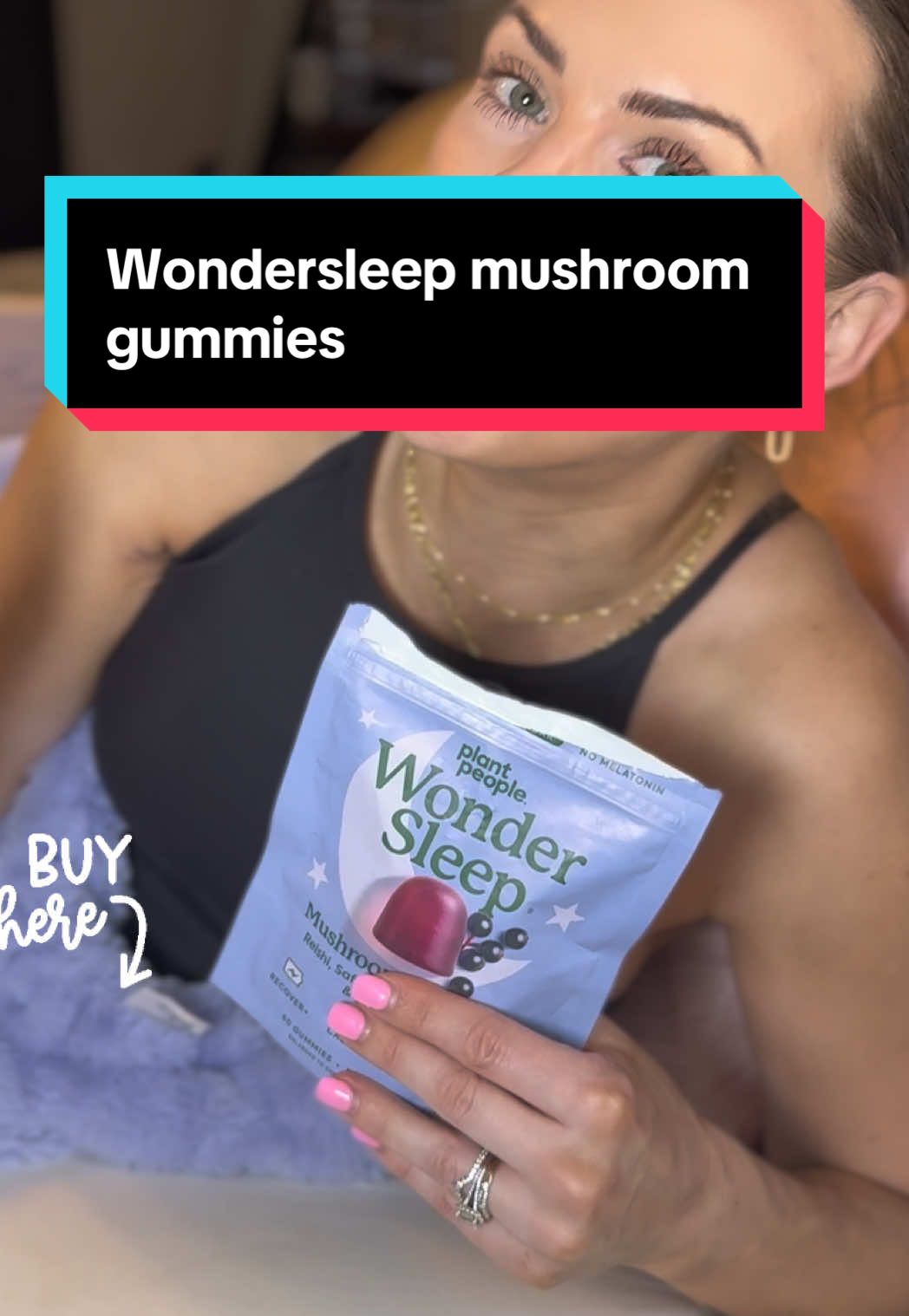 TikTok post by @erinragancooper for Plant People. Caption reads: [...] better than anything with melatonin @Plant....