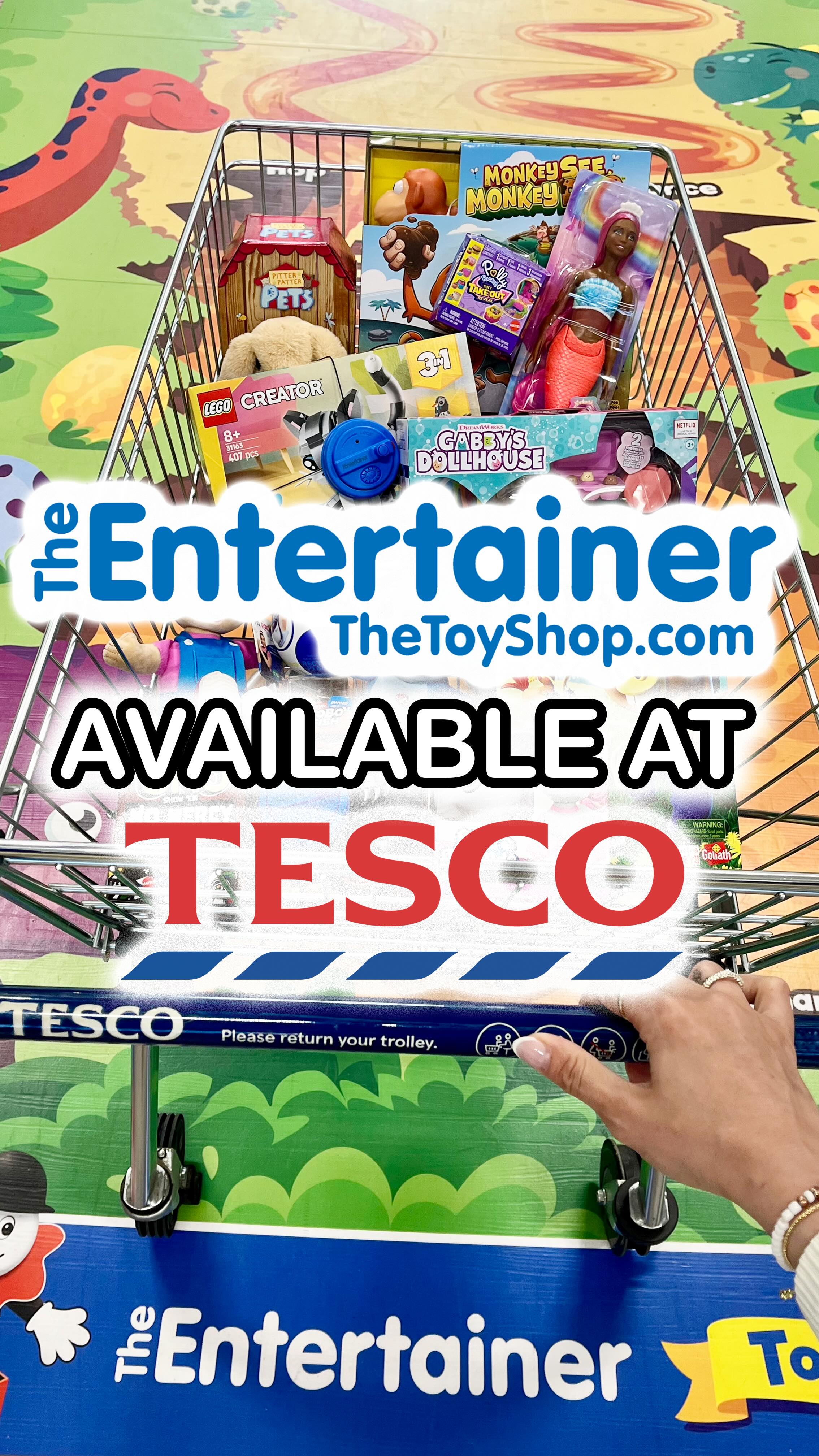Instagram post by @ashleighmoneysaver for The Entertainer. Caption reads: Did you know you can shop @entertainer_toys at....