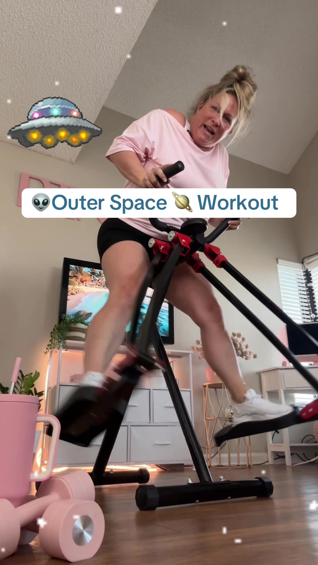 TikTok post by @pinkafgirl for Hotwave. Caption reads: [...] like this. Highly recommended 🛸👽🪐💗....
