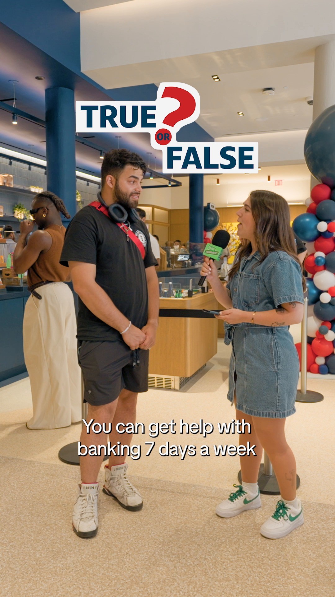 Instagram post by @salarytransparentstreet for Capital One. Caption reads: #TrueOrFalse Here’s the answer 👇....