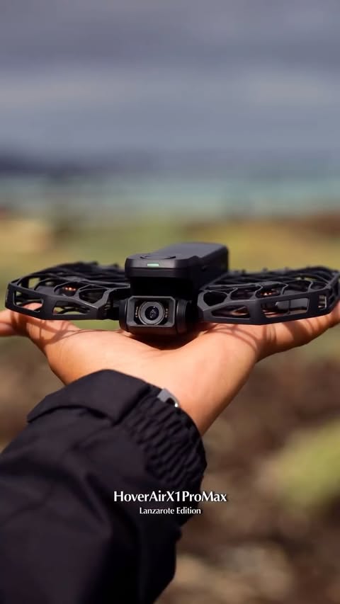 Instagram post by @shot.byjose for HOVERAir. Caption reads: [...] your journey takes you! This is the....