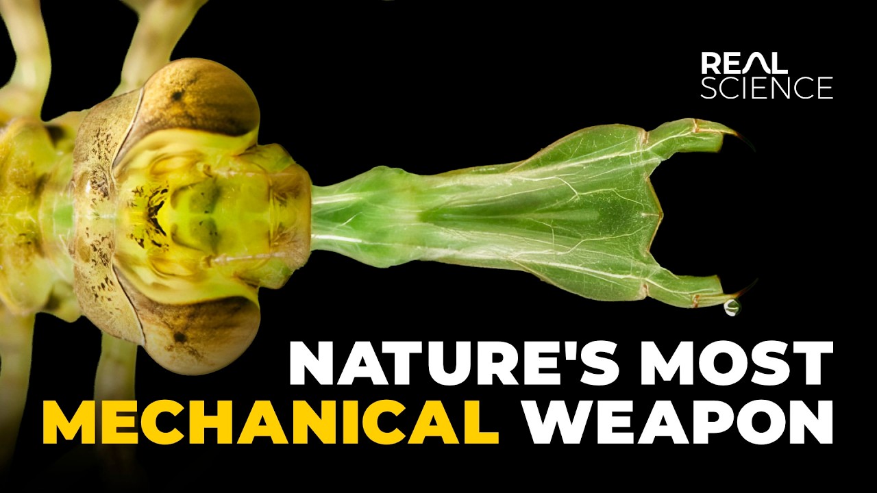 YouTube post by @realscience for Flickr. Caption reads: Dragonflies Are Not What You Think.