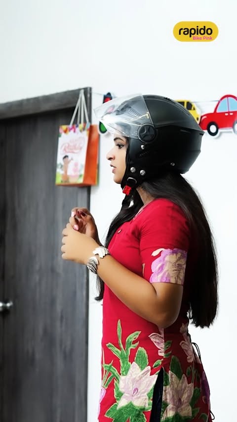 Instagram post by @ruchitha_0311 for Rapido. Caption reads: 🌸 Good News for Hyderabad Womens 🌸 Rapido Bike....