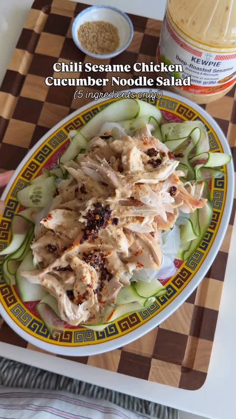 Instagram post by @vancouverfoodie for Kewpie. Caption reads: [...] Salad Ingredients (Serves 2): o ½ cup....