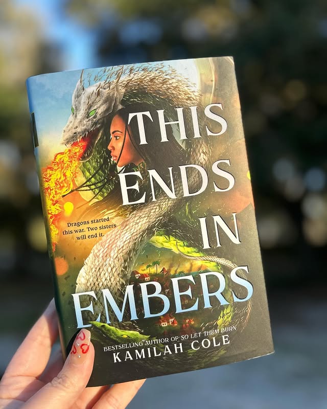 Instagram post by @dana.loves.books for The NOVL. Caption reads: [...] fight on opposite sides. Thank you to....