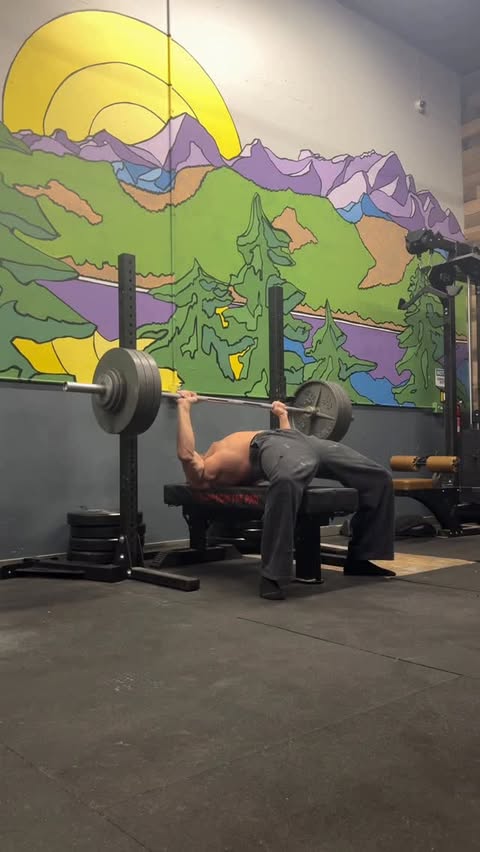 Instagram post by @kiernanfagan2 for YoungLA. Caption reads: 350lbs raw pause single. This was second set of a....