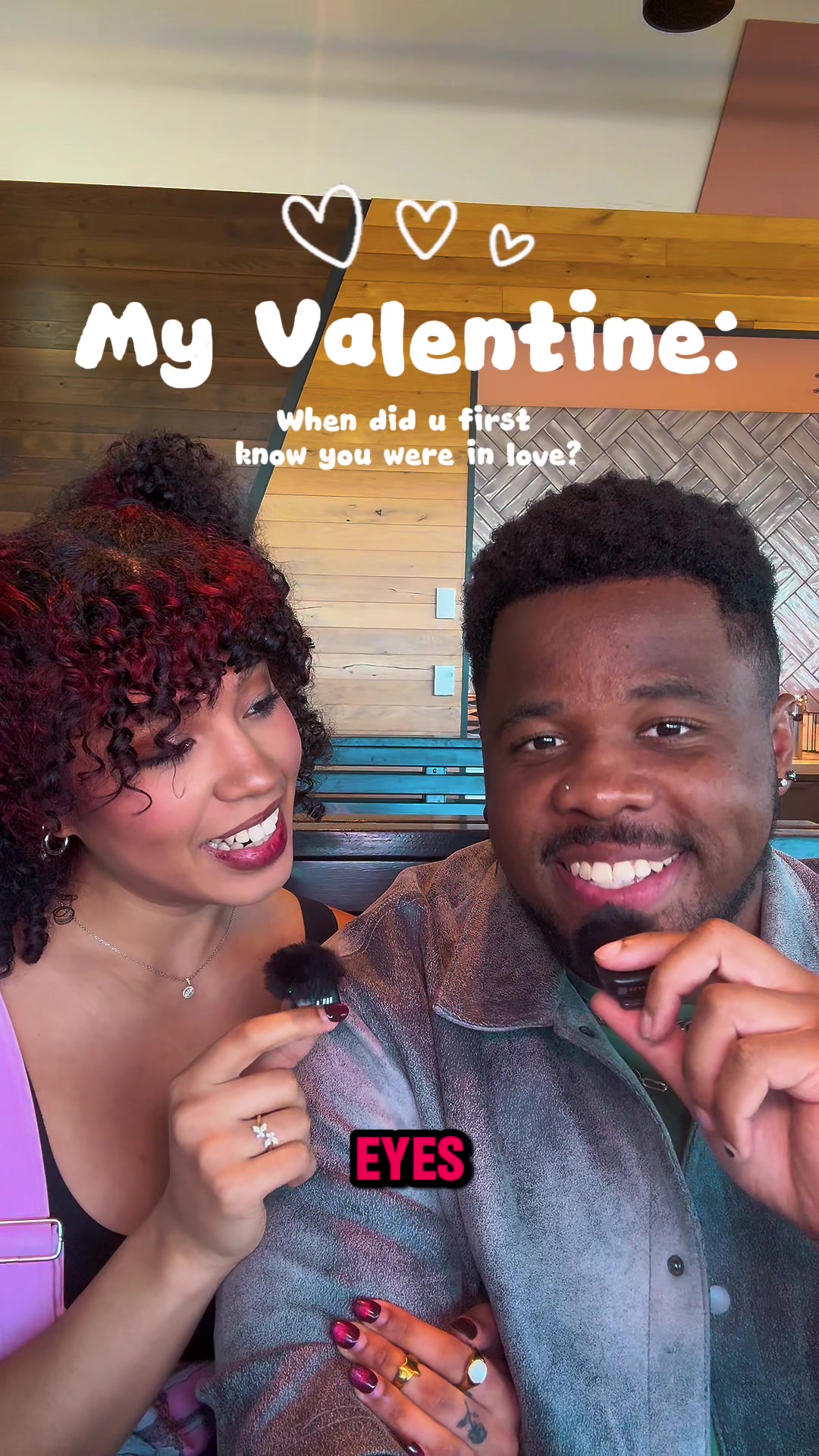 TikTok post by @kidarah for Shake Shack. Caption reads: [...] know that you were in love? ❤️🥹 @shakeshack....