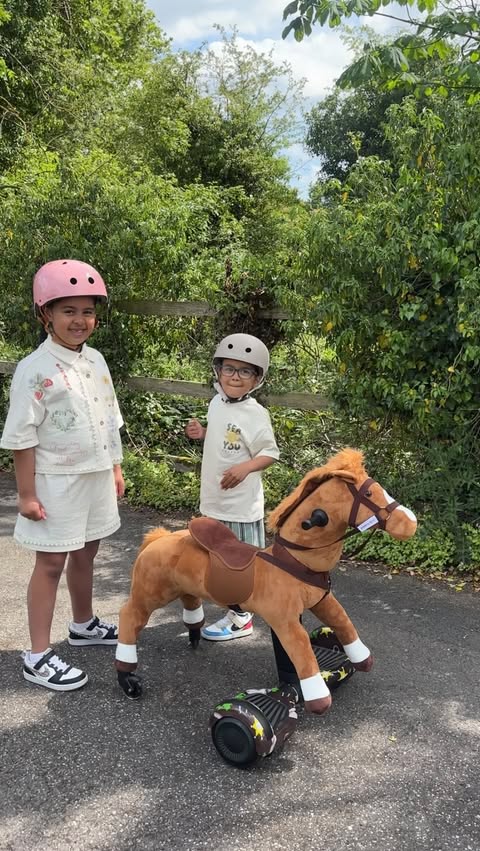 Instagram post by @_islajune for Power Pony. Caption reads: [...] by Mia when she was only 5 years old! Power....