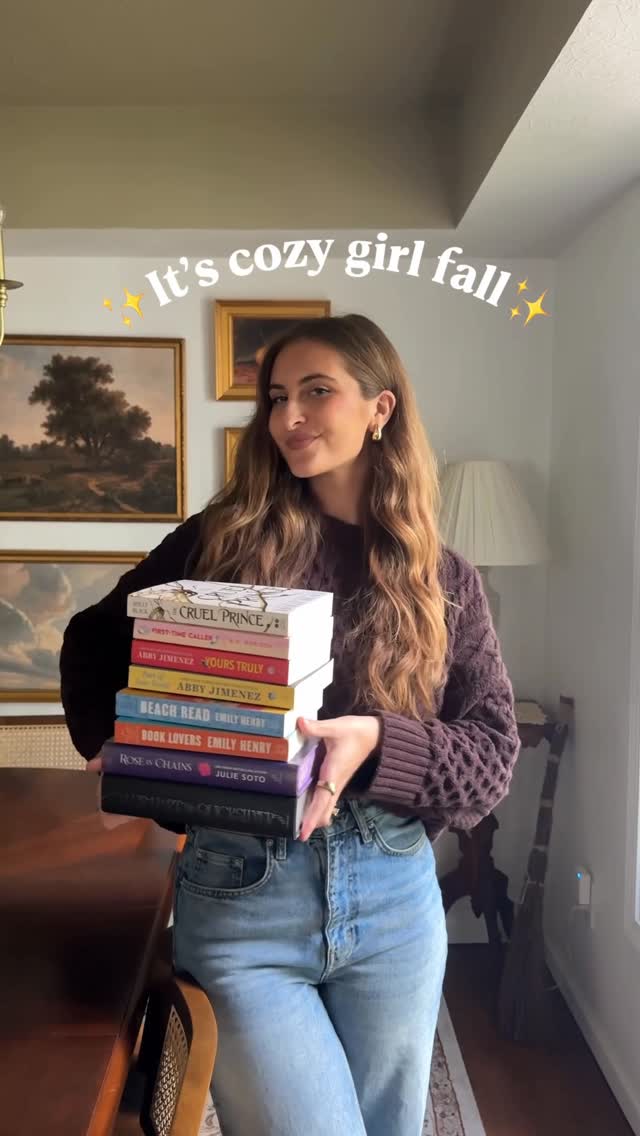 Instagram post by @josie.bullard for Amazon Books. Caption reads: Fall is officially upon us and @amazonbooks and....