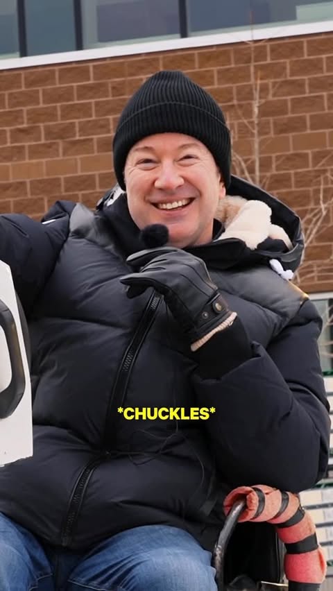 Instagram post by @kenreidsportsnet for Scotiabank. Caption reads: [...] @kenreidsportsnet behind the mic....