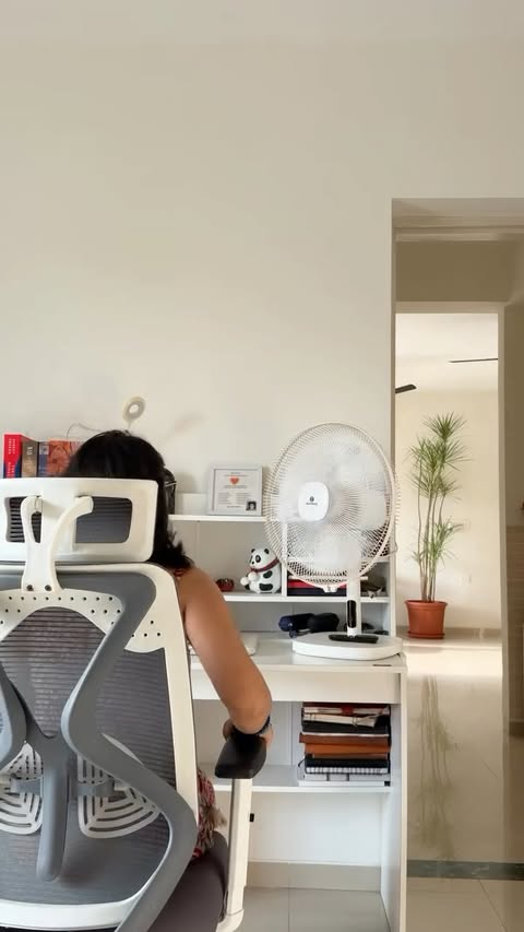 Instagram post by @itsmyhomestory for Atomberg Technologies. Caption reads: Affordable luxury is making everyday life better.....