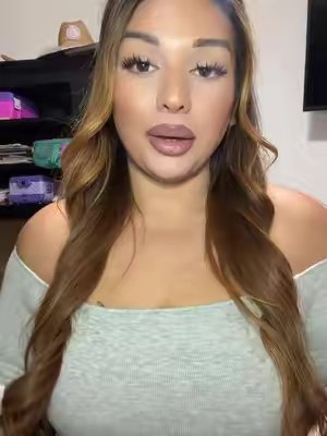 TikTok post by @sabrinas_palace for Klassy Network. Caption reads: [...] the shoulder top with built in bra @Klassy....