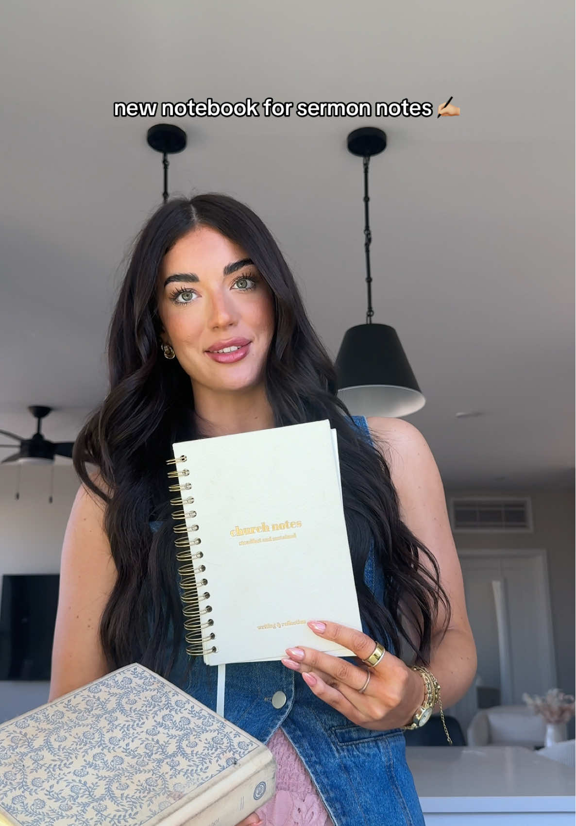 TikTok post by @sofietindall for Steadfast and Sustained. Caption reads: [...] am obsessed with my new journal @Steadfast....