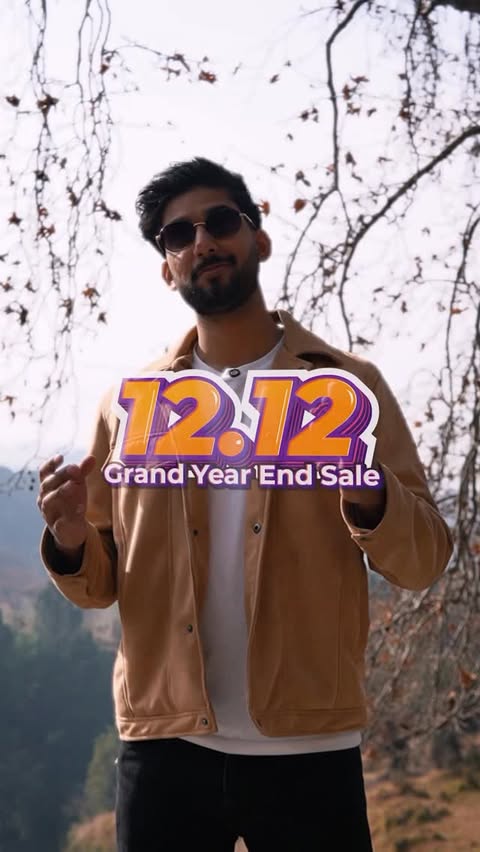 Instagram post by @zahidt7 for Daraz. Caption reads: Well, here’s my resolution with Daraz 12.12 Grand....