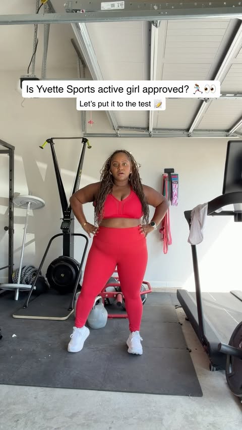 Instagram post by @_tatianaforbes for Yvette. Caption reads: I’ve been wearing @yvettesports_official Bras for....