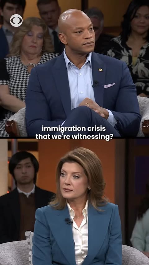 Instagram post by @norahodonnell for CBS News. Caption reads: [...] over federal enforcement. He told CBS News’....