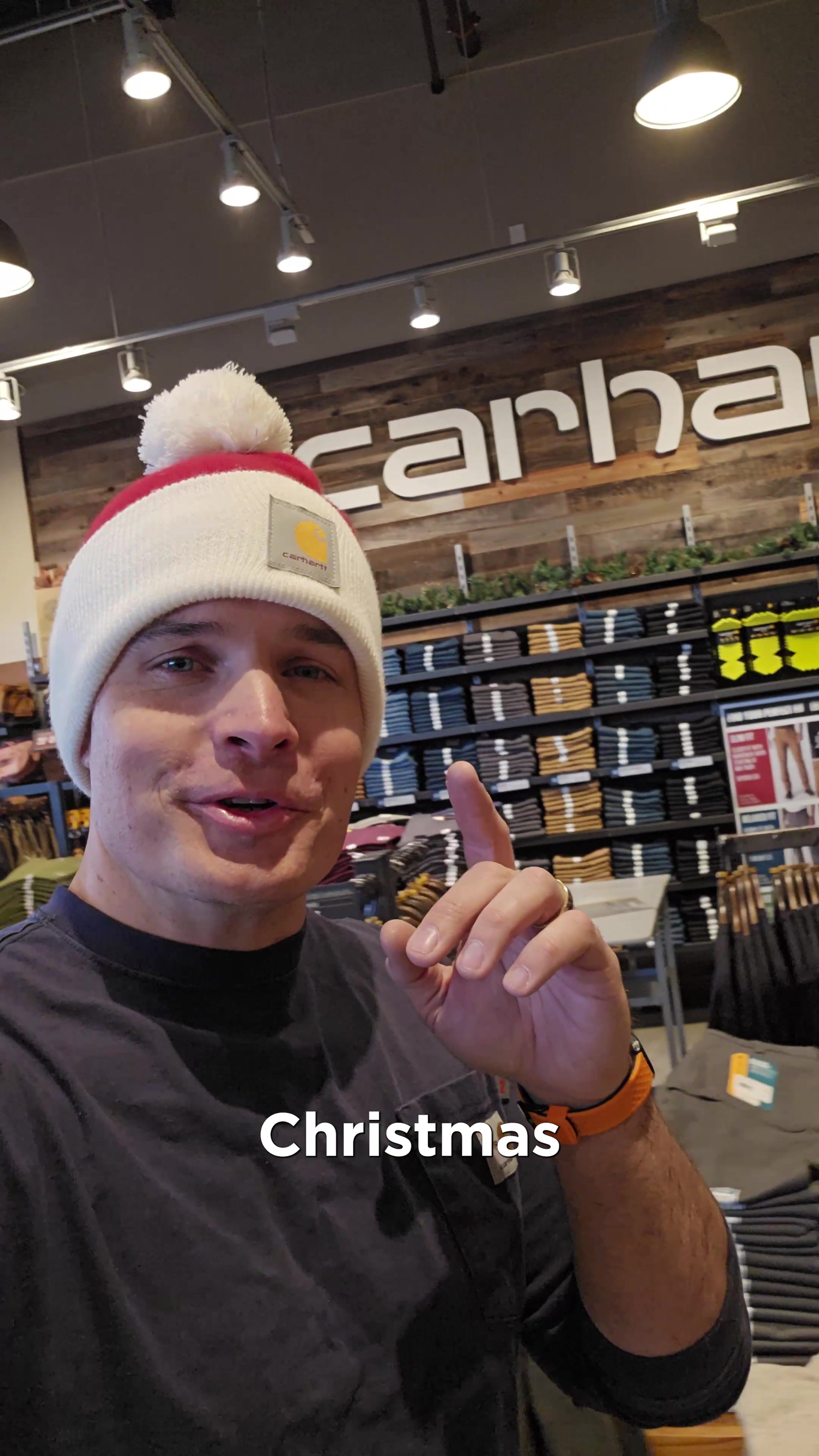 TikTok post by @zacksjerryrig for Carhartt. Caption reads: Freakin’ @carhartt has been so nice to the guys at....