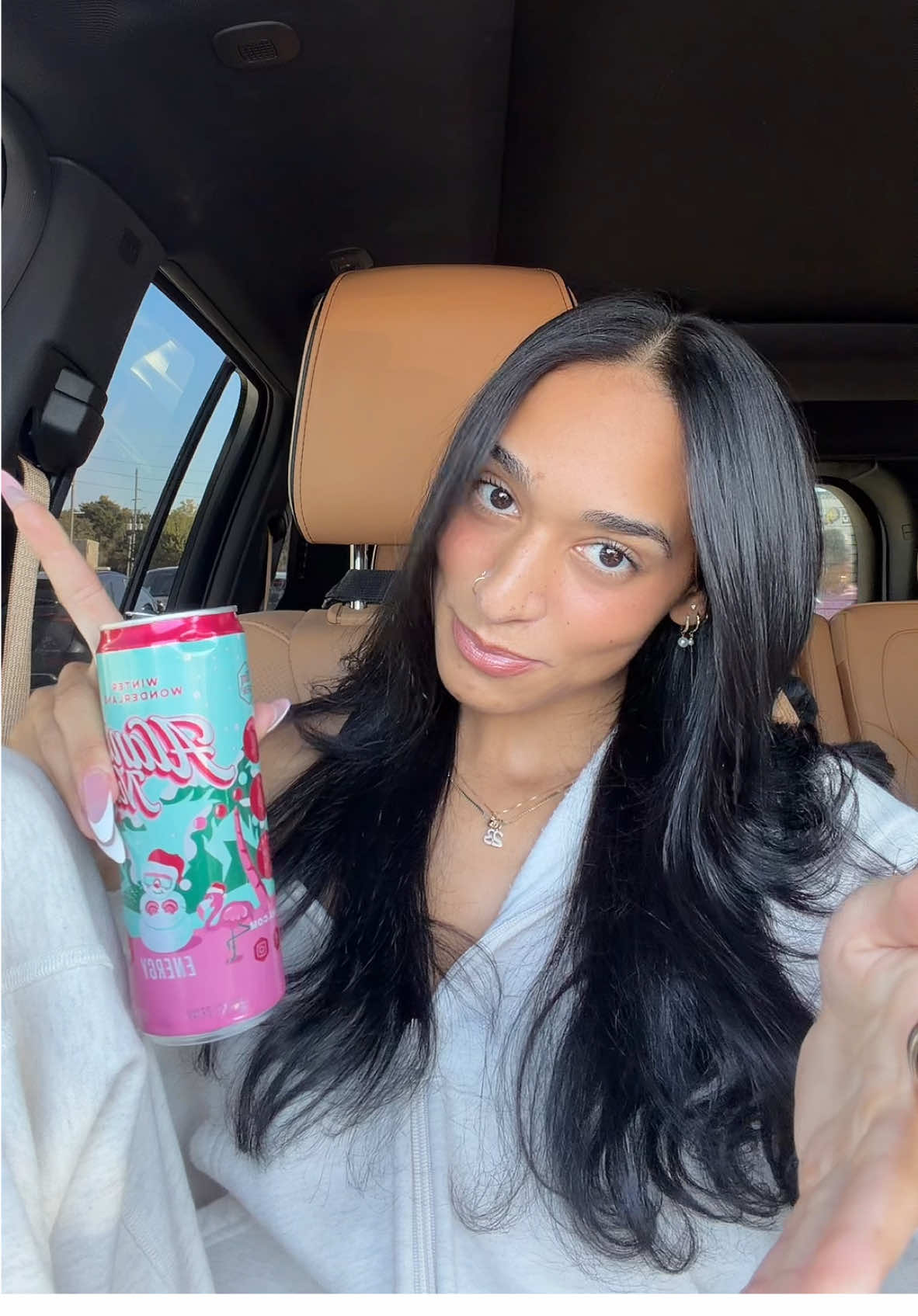 TikTok post by @libbychristensen for Alani Nutrition. Caption reads: & thats that on that @Alani Nutrition .