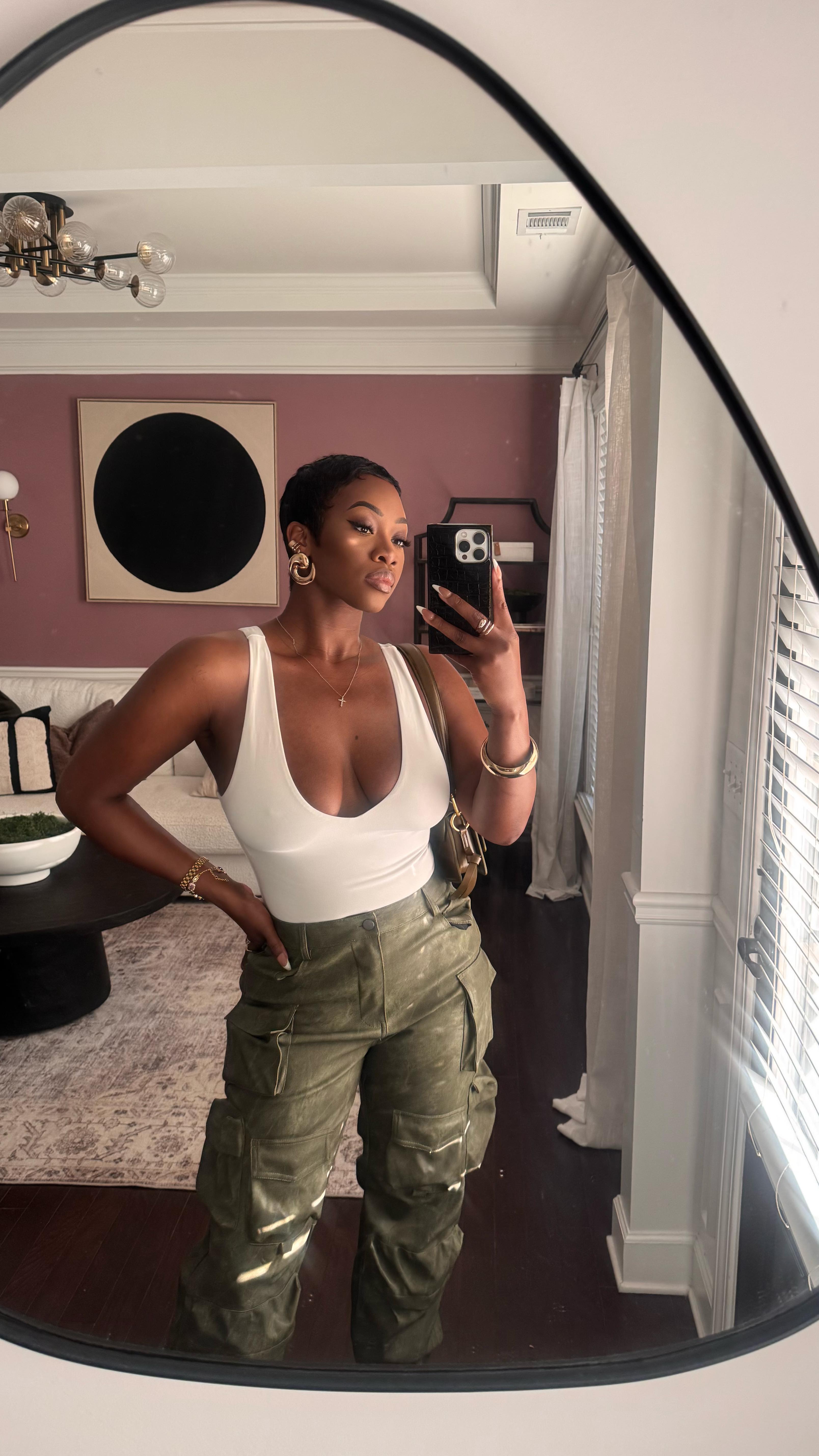 Instagram post by @maya_galore for Origins. Caption reads: Youthful skin is all about the routine! The....