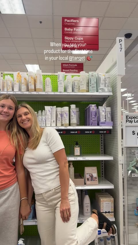 Instagram post by @andreafaulknerwilliams for Tubby Todd. Caption reads: This month we will be live in ALL @target stores!....