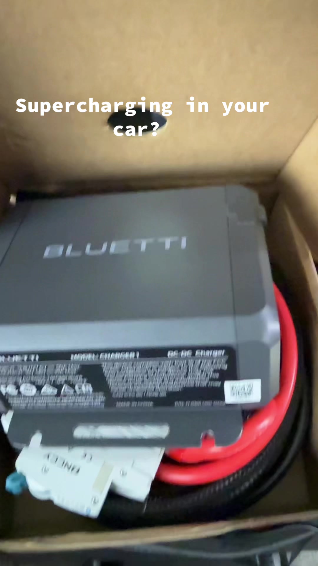 TikTok post by @printnplace for BLUETTI. Caption reads: @BLUETTI @BluettiEkko #dctodc #bluetti [...].