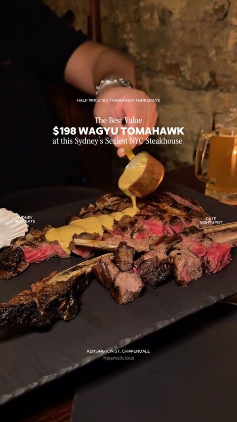 Instagram post by @eastsidebarandgrill for Sydney's Food Scene. Caption reads: The ultimate Thursday night food hack in Sydney....