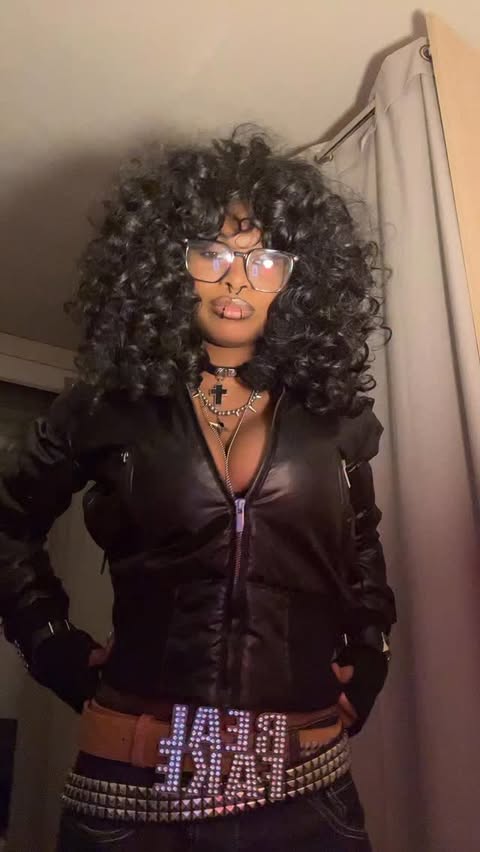 Instagram post by @ohthatslubaya for Jaded LDN. Caption reads: [tiktok: ohthatslubaya] clothes from @jadedldn....