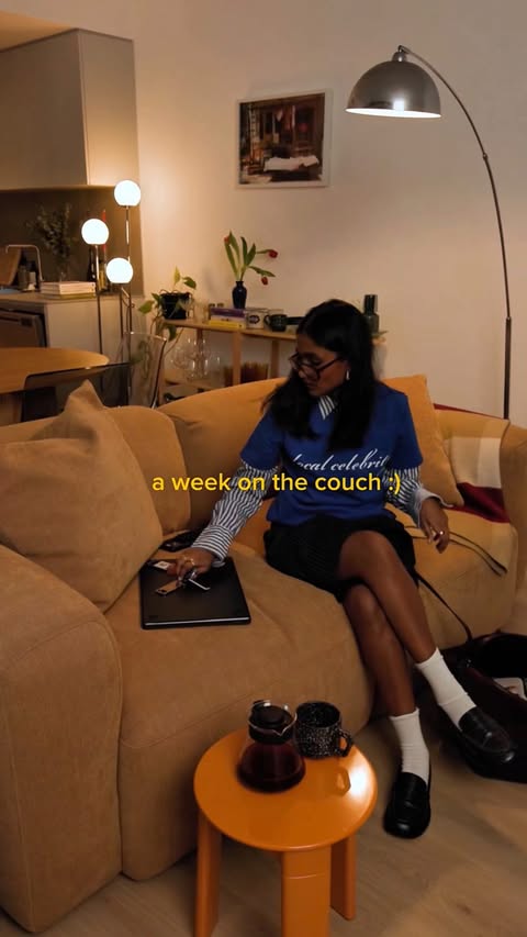 Instagram post by @lil_bangla for Koala. Caption reads: [...] for spending a week on the couch w me @koala....