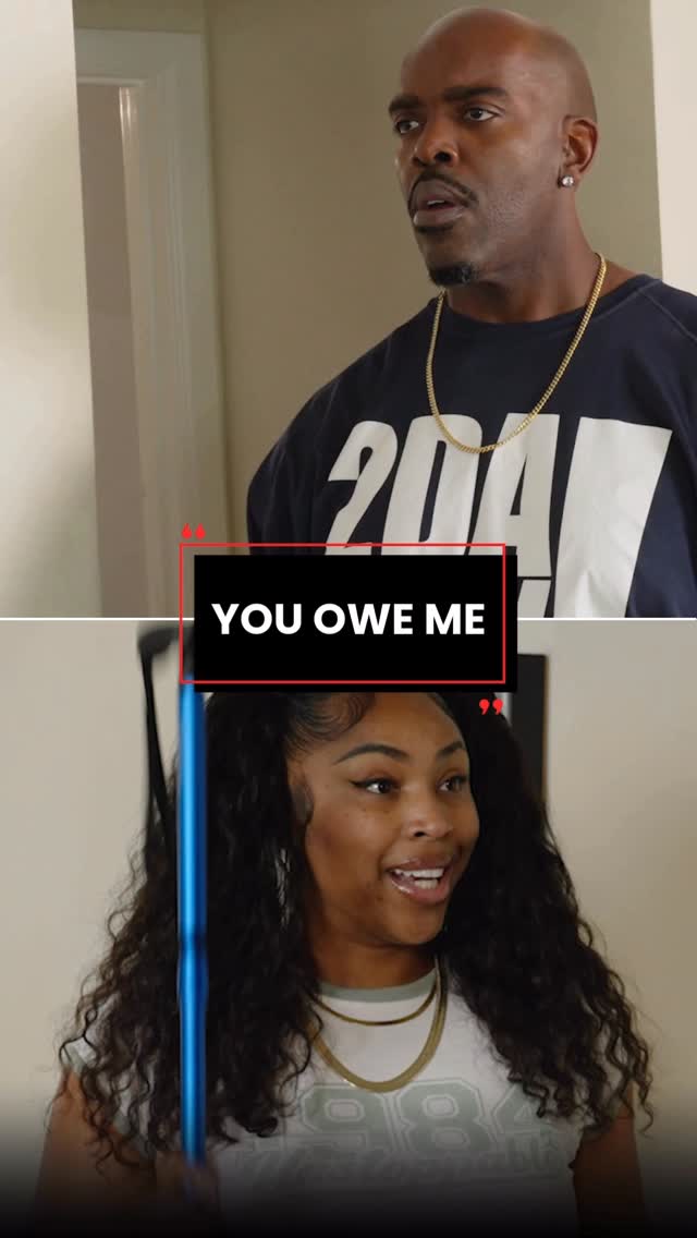 Instagram post by @thewholecrewisstupid for BlueChew. Caption reads: Do I really “owe” her⁉️🤔

“SHE WANT THAT OLE....