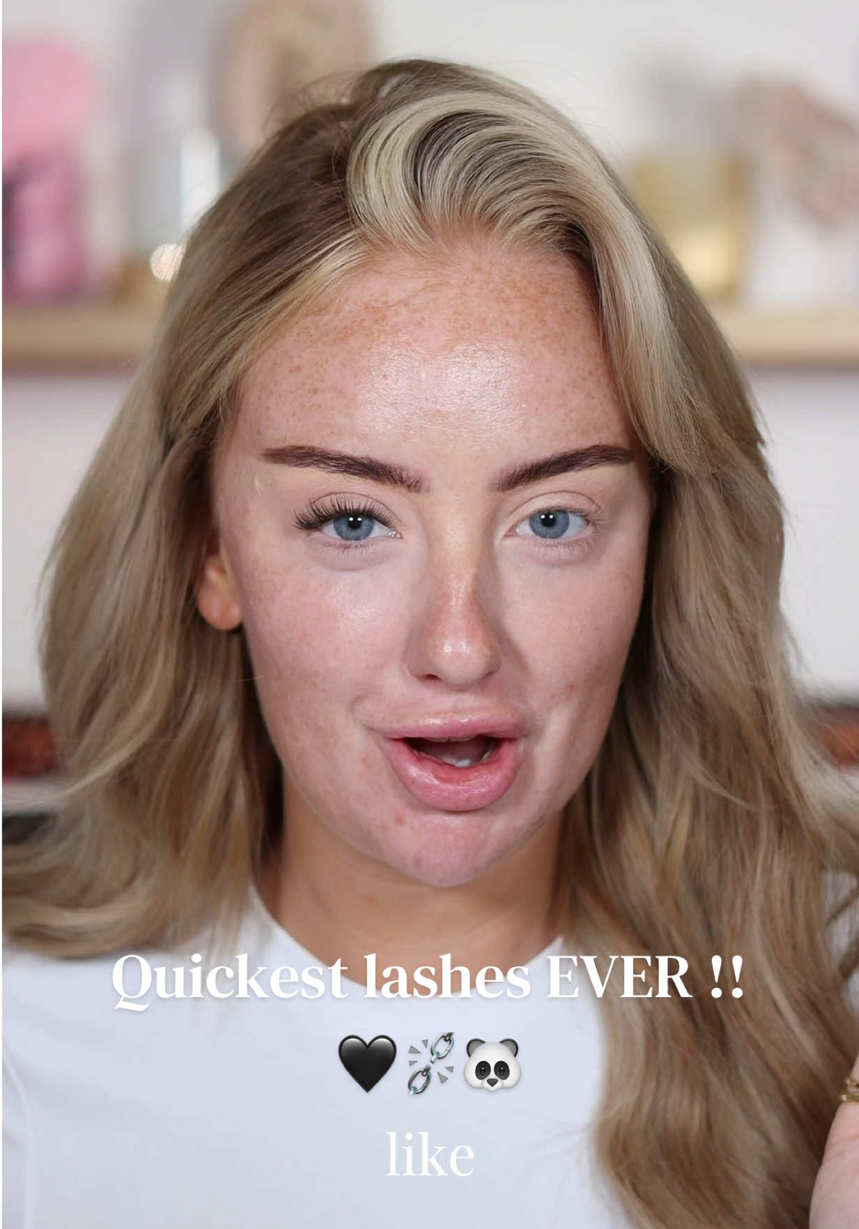 TikTok post by @cariad_ryan for Nanolash. Caption reads: [...] you’ve got time for lashes!!👏👏👏 @Nanolash....