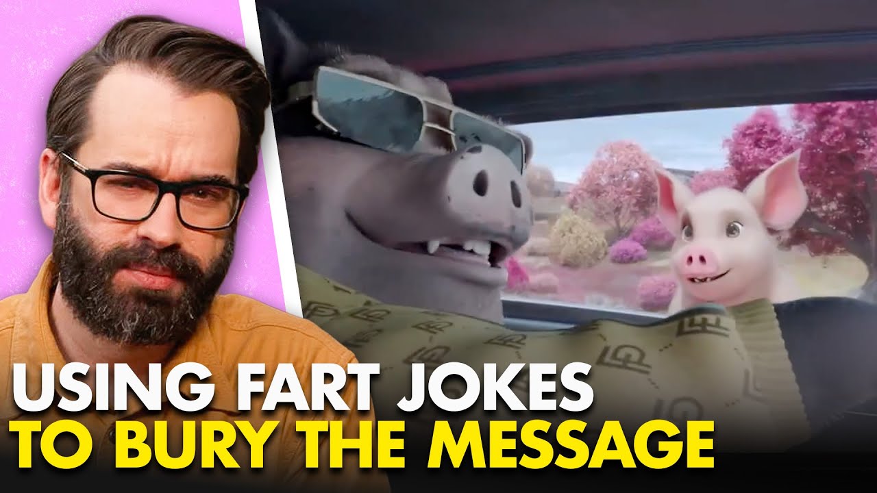 YouTube post by @MattWalsh for Good Ranchers. Caption reads: This Director Turned Orwell’s "Animal Farm" Into a....