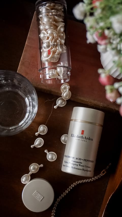 Instagram post by @inmysundaybest for Elizabeth Arden. Caption reads: AD - Paid partnership with @elizabetharden • As....